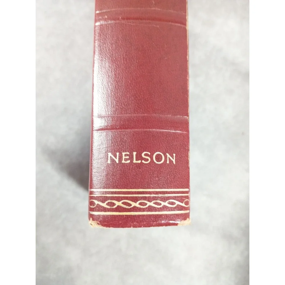 The Holy Bible Revised Standard Version Red Hardcover Thomas Nelson & Sons 1953